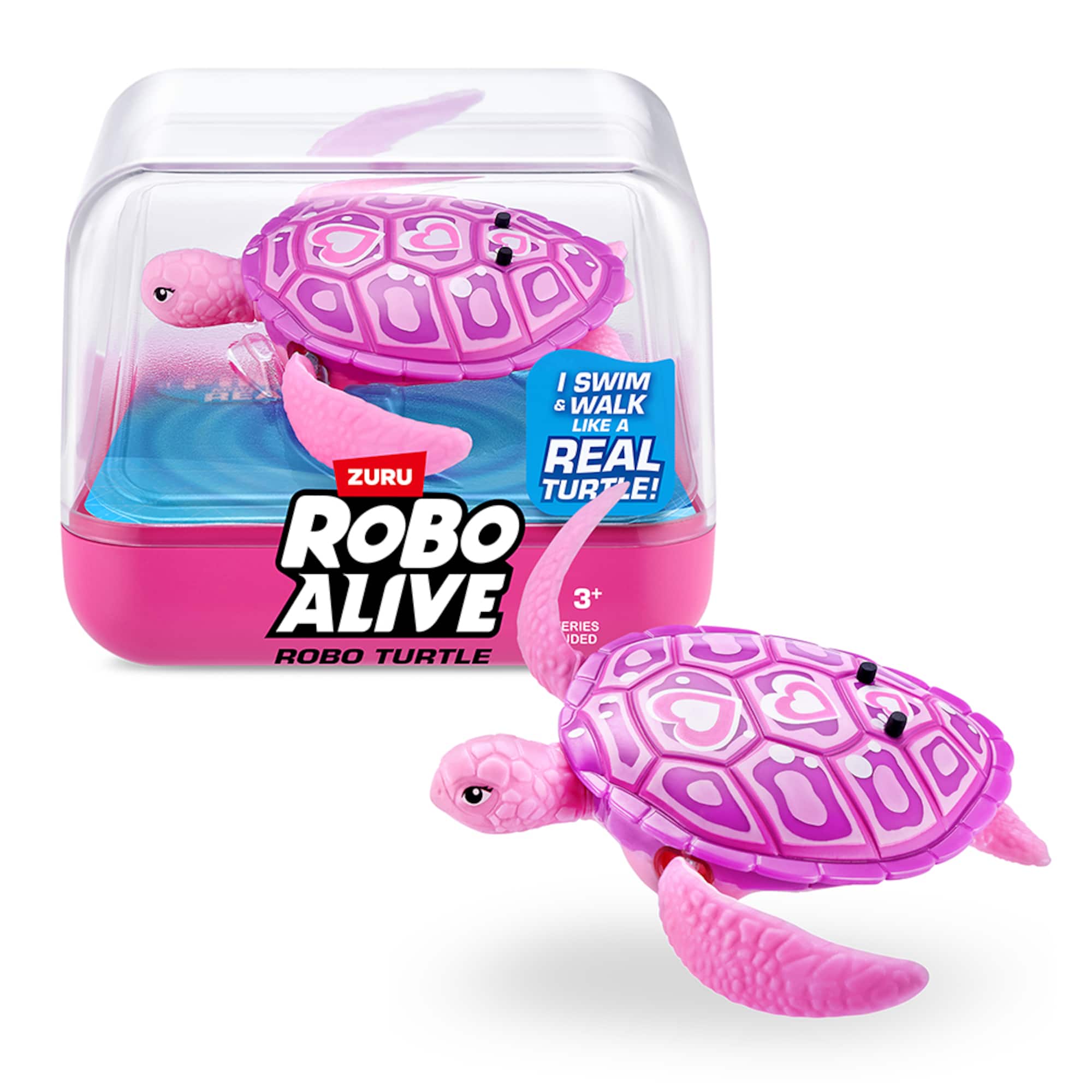 Assorted Robo Alive Robo Turtle Series 1, 1pc.